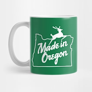 Made in Oregon - White Mug
